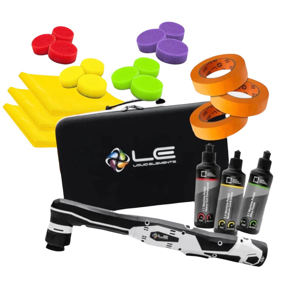 Liquid Elements A1000 V4 Mini Akku Poliermaschine Set