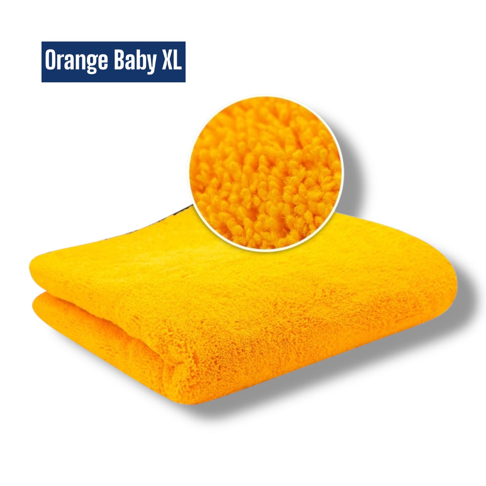 ORANGE BABY XL DRY TOWEL 90X60CM 800GSM