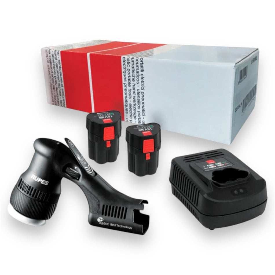 Rupes Exzenterpoliermaschine HLR75 Akku Mini STB Standard Set
