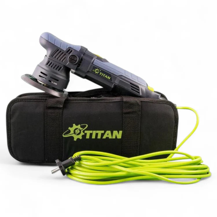 Titan TDA09 Exzenter Poliermaschine Set