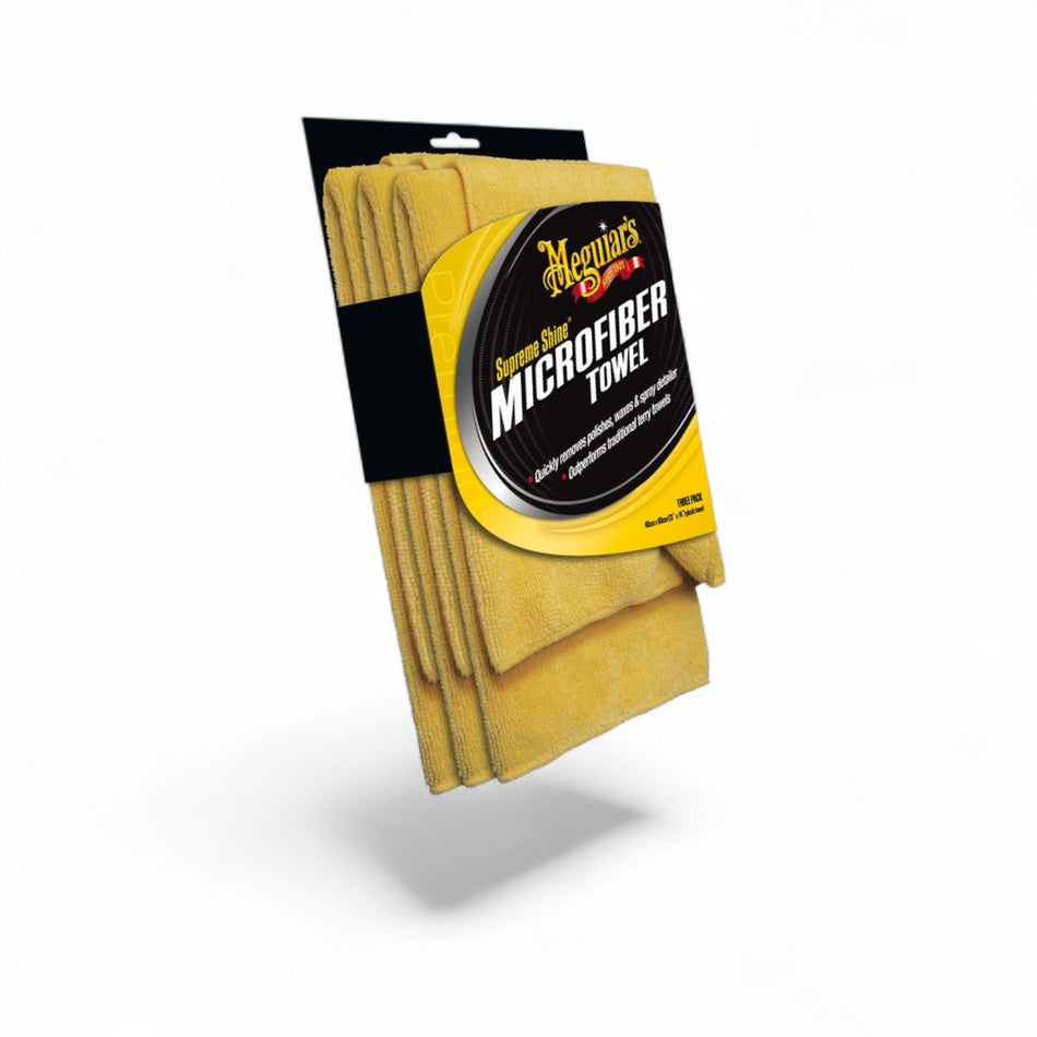Meguiar's Supreme Shine Microfibre, paquet de 3