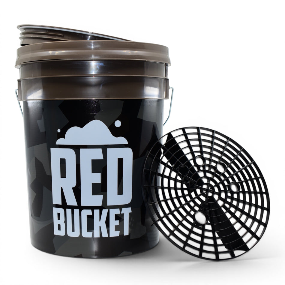Redbucket Wascheimer - 20L inkl. Schmutzsieb und Deckel