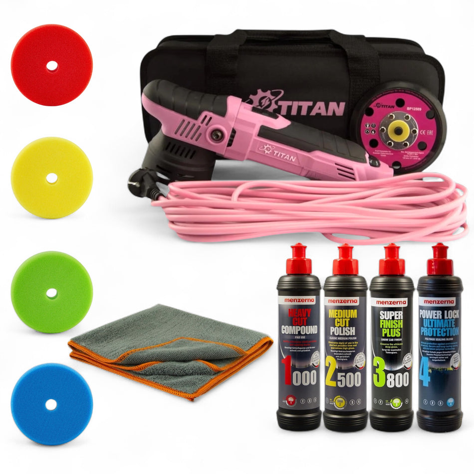 Titan Exzenter Poliermaschine TDA09 9mm Hub - Limited Edition