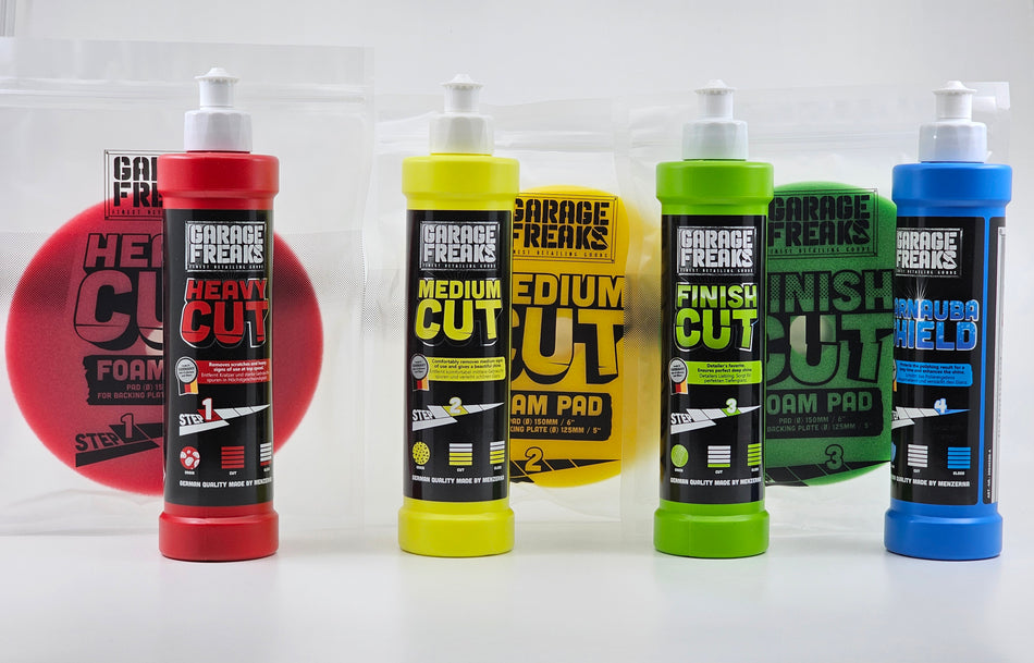 Plsh H15 Eccentric Polisher + Garage Freaks Polishes 250Ml 