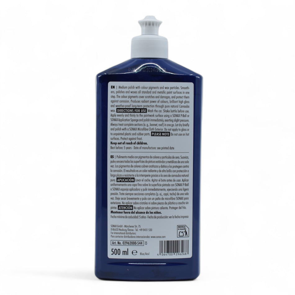 SONAX Polish+Wax Color blau 500ml