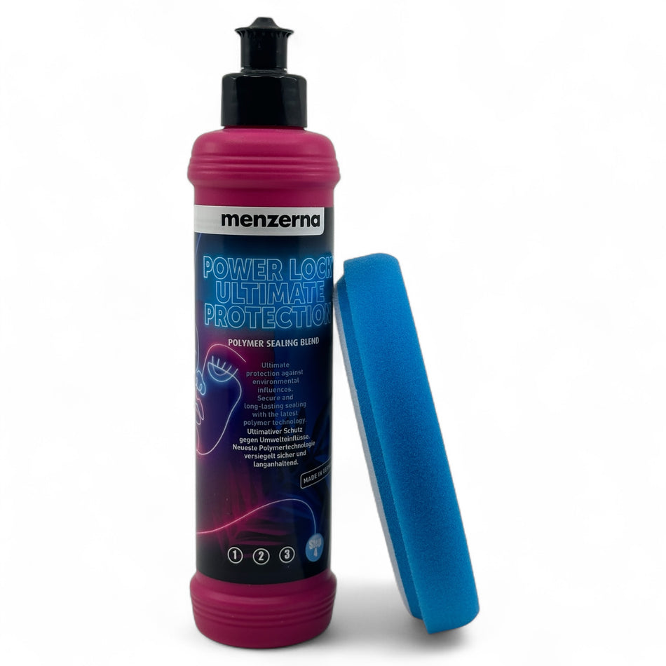 Menzerna Power Lock Ultimate Neon Edition 250ml mit Polierpad