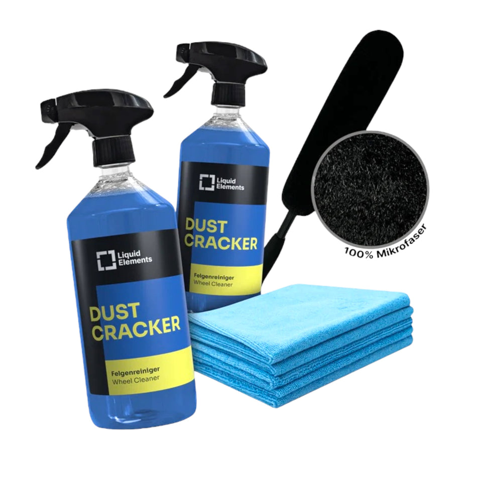 Liquid Elements Dust Cracker Felgenreinigung Set 1L