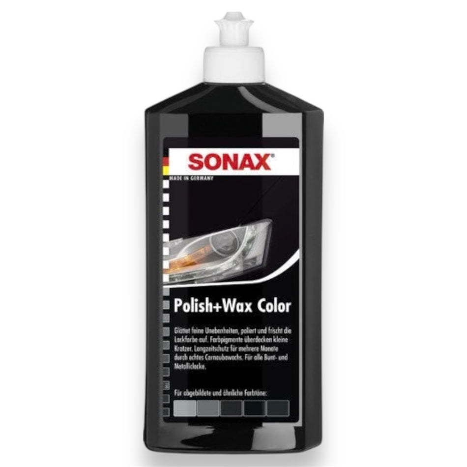 SONAX Vernis+Cire Couleur noir 500ml