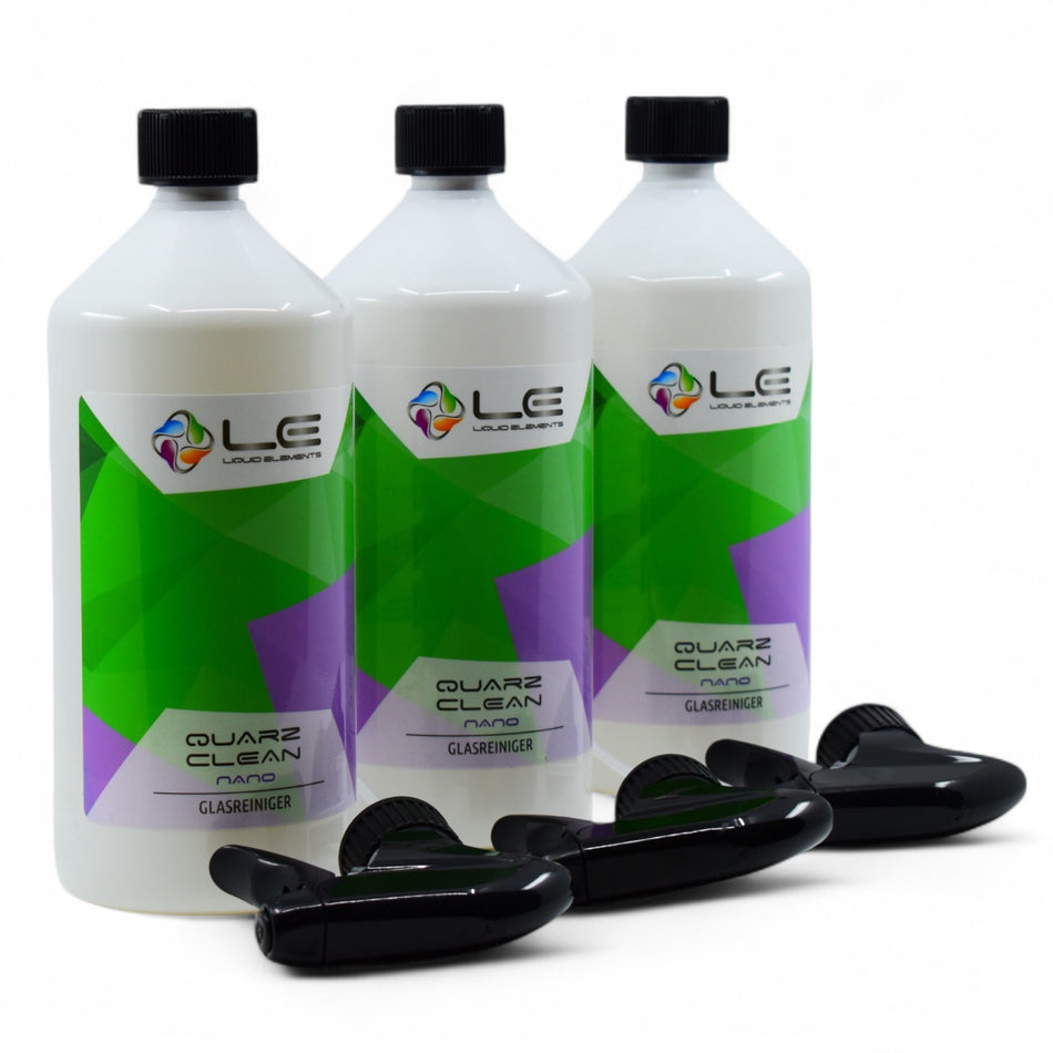 Liquid Elements Quarz Clean Nano Glasreiniger mit Versiegelung 1L