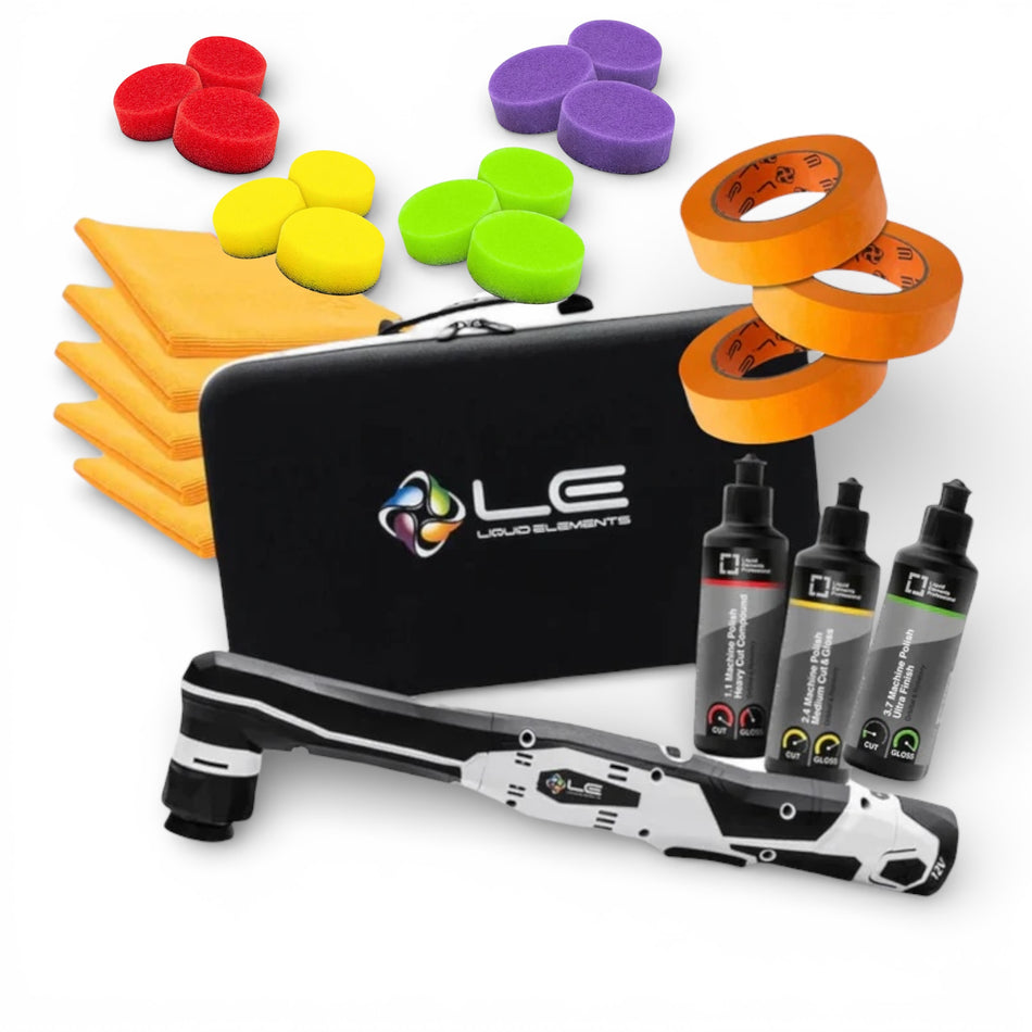 Liquid Elements A1000 V4 Mini Akku Poliermaschine Set