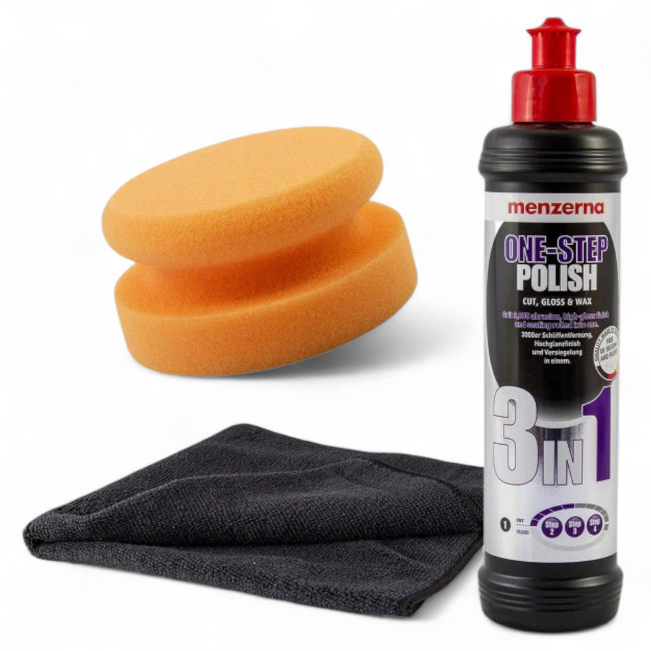 Menzerna One Step Handpolitur Set 3 in 1