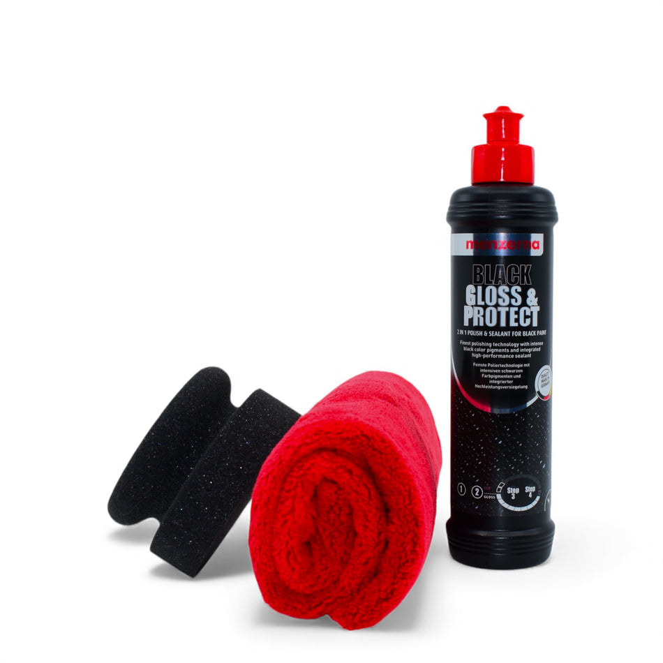Menzerna Black Gloss & Protect 250ml Set