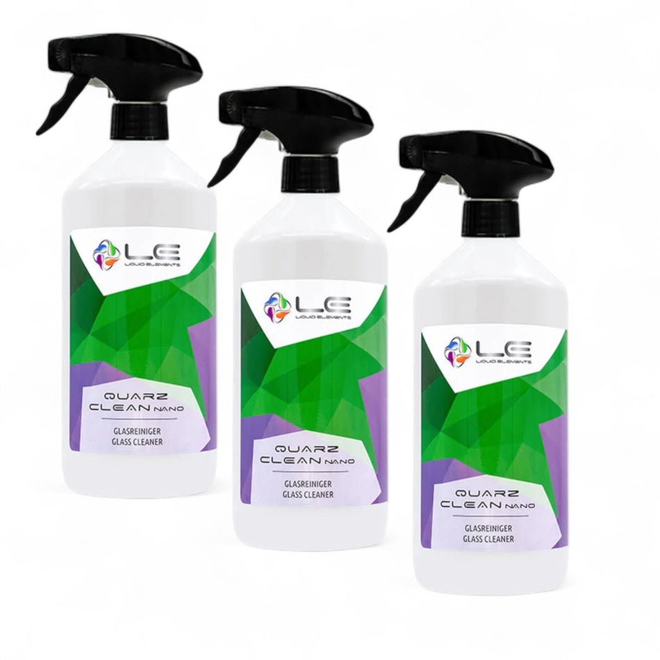 Liquid Elements Quarz Clean Nano Glasreiniger mit Versiegelung 1L