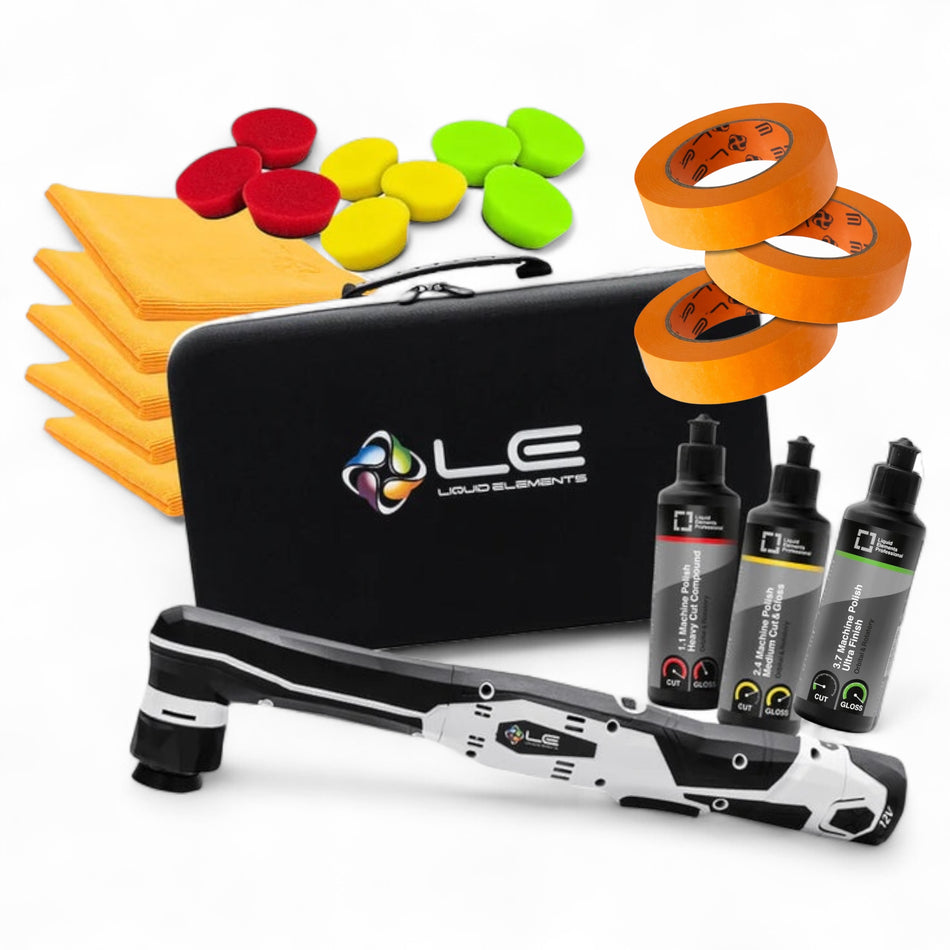 Liquid Elements A1000 V4 Mini Akku Poliermaschine Premium Set