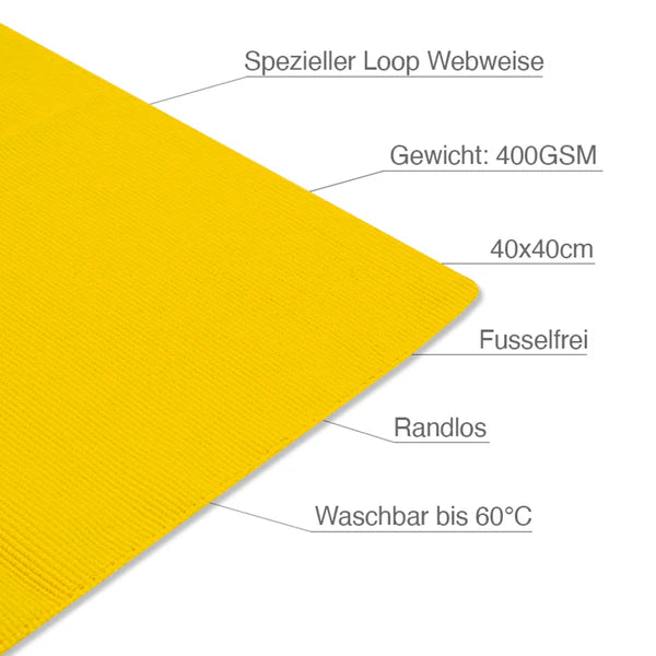 Liquid Elements Mikrofaser Poliertuch 40x40 400GSM