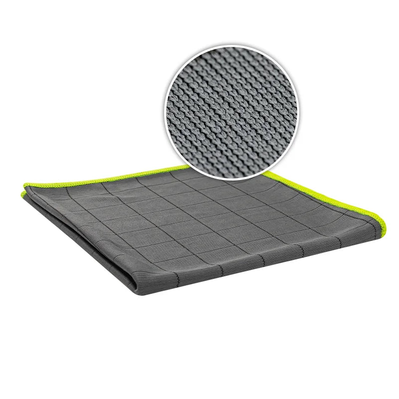 Liquid Elements Glasreinigungstuch Carbon 40x40cm 300GSM