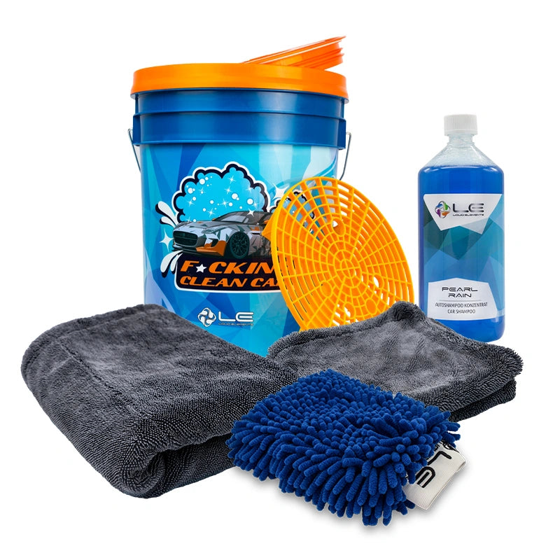 Liquid Elements Fahrzeugwäsche Set Premium Blau