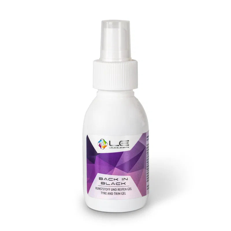 Reifen- & Kunststoffgel "Back in Black" 100ml