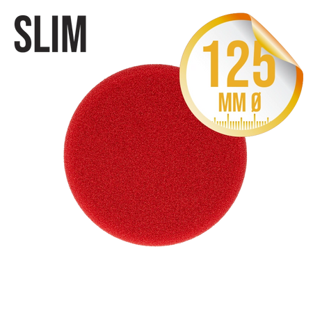 Liquid Elements Pad Man V2 Slim Polierpad 125mm rot