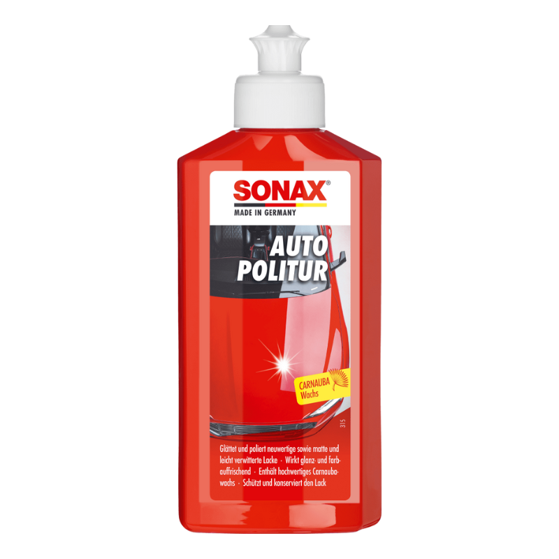 SONAX Autopolitur für Bunt- und Metalliclacke 250ml