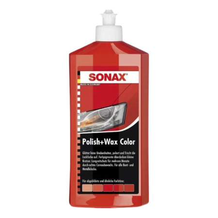 SONAX Polish+Wax Color rot 500ml