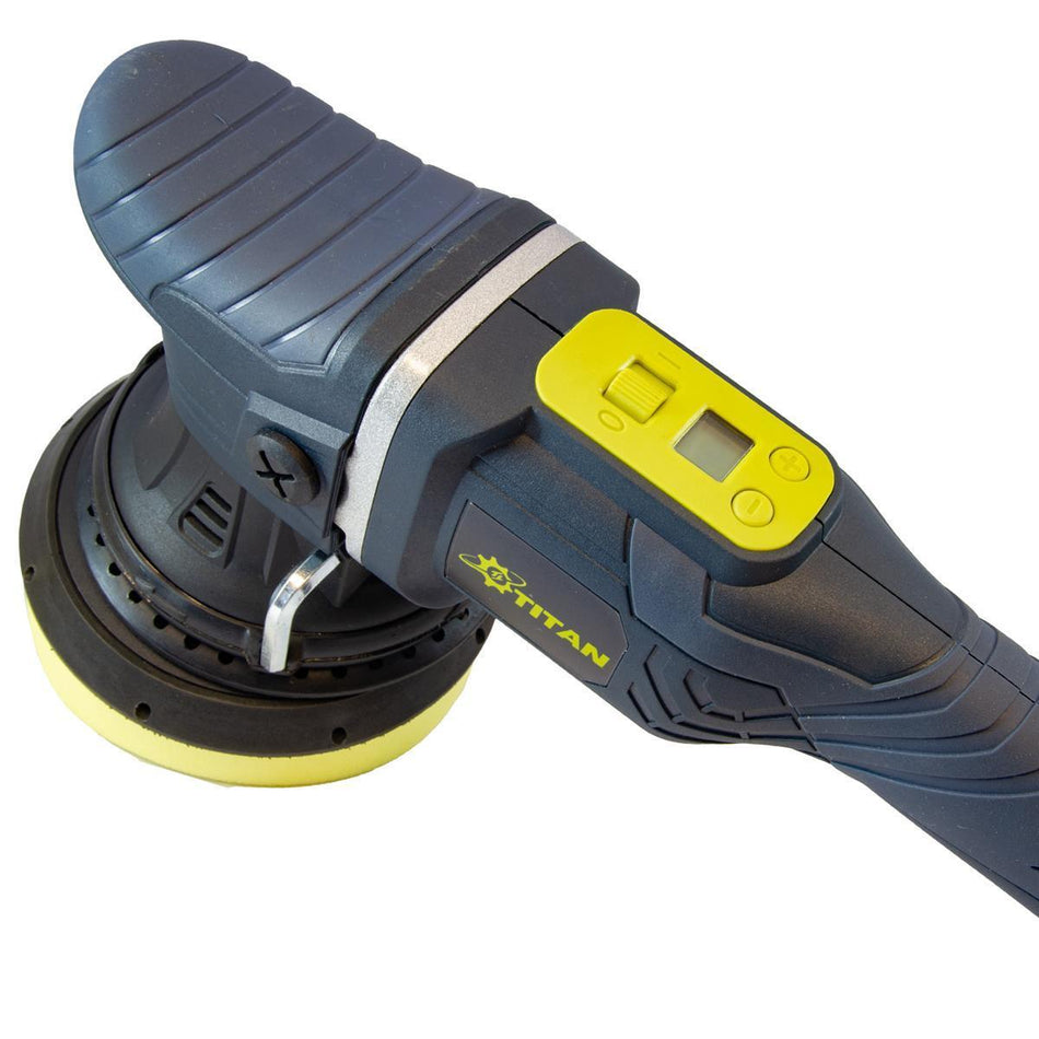 Titan Akku Exzenterpoliermaschine TDA1521B 15mm Hub brushless Ø125mm