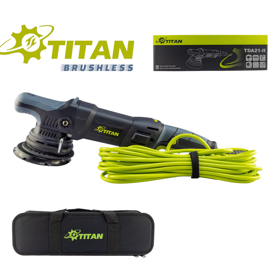 Titan Exzenter Poliermaschine TDA21 II 21mm Hub