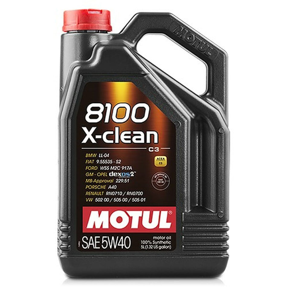 Auto-Motoröl Motul 8100 X-Clean 5W40 5 L