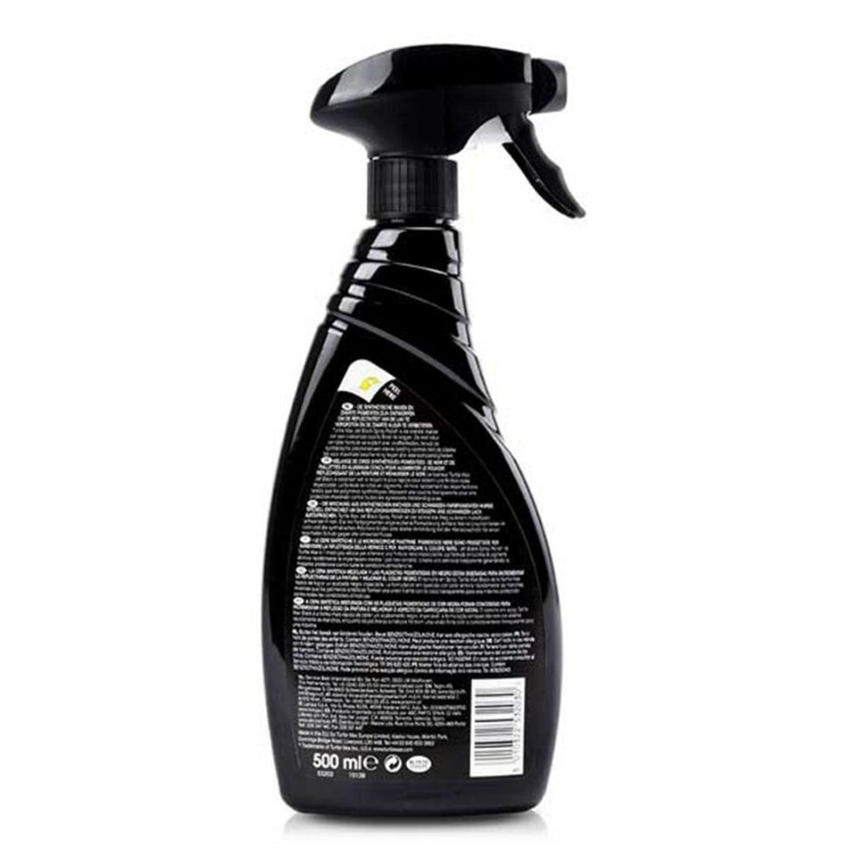 Cire pour automobile Turtle Wax TW53203 JET BLACK 500 ml Peinture noire