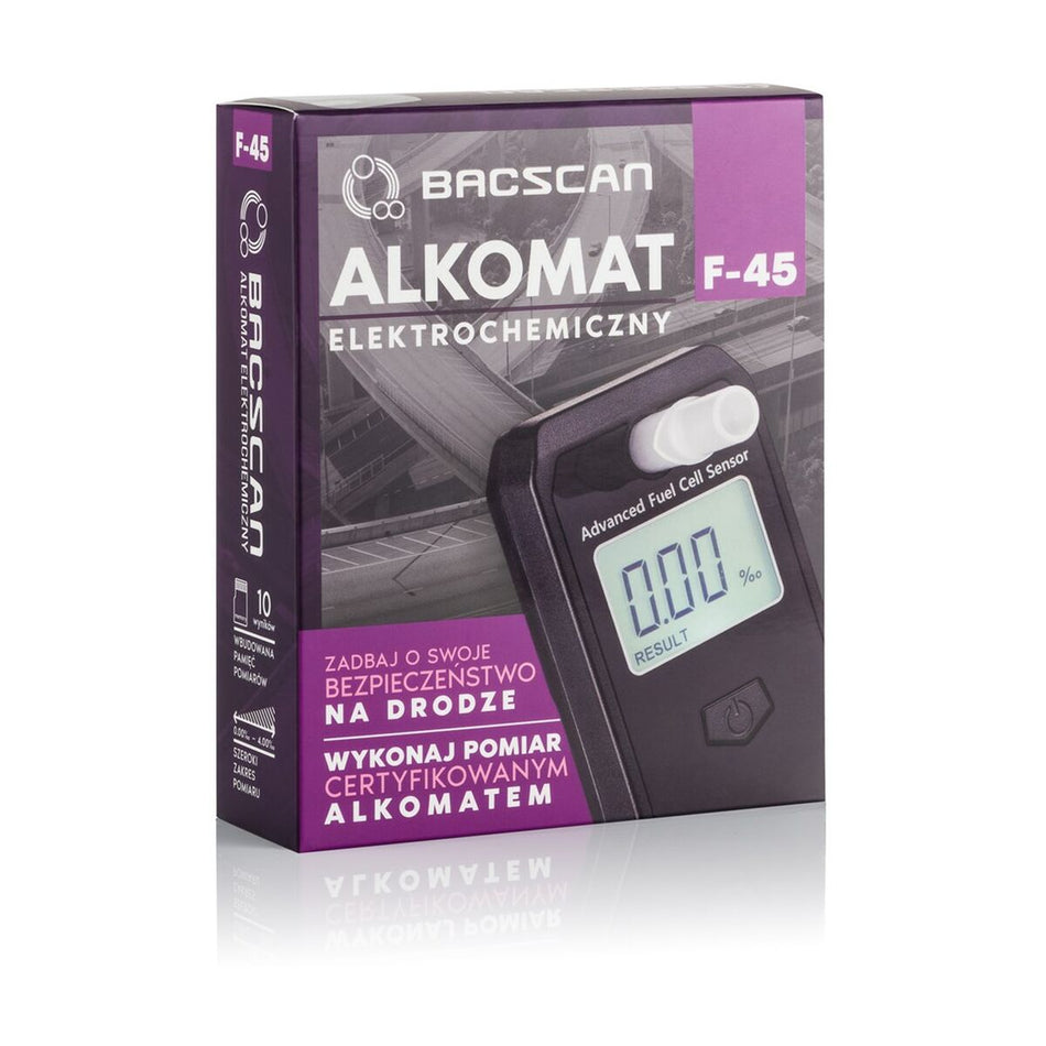 Tech Alkoholmeter Bacscan F-45 Schwarz