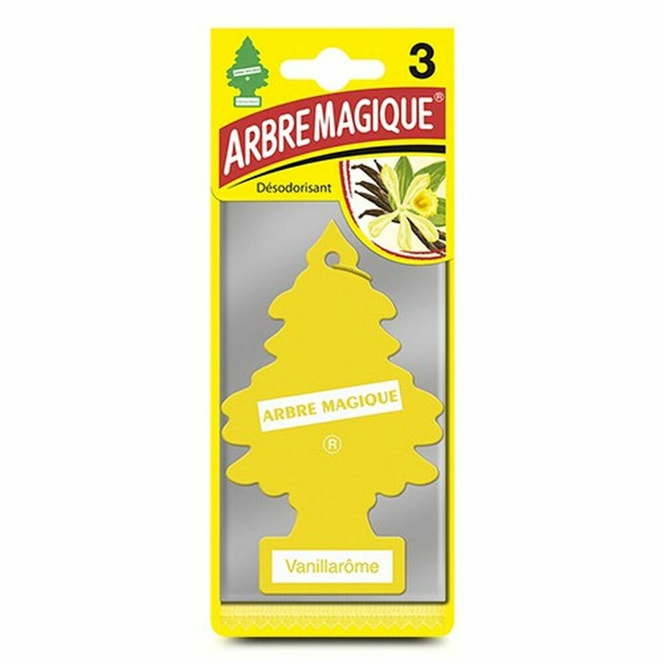 Désodorisant Pour Voiture Arbre Magique PER90517 3 uds Vanille