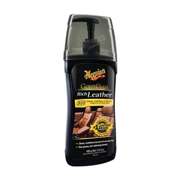 Meguiar's Gold Class Rich Leather Cleaner Conditioner 400 ml