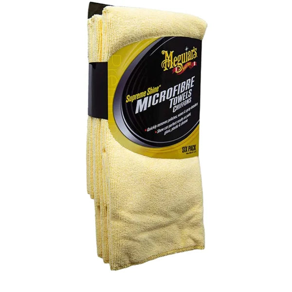 Meguiar's Supreme Shine Microfiber Towels Pack of 6